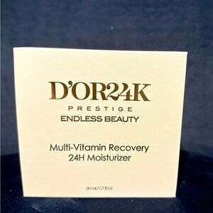 Brand new D’OR24K Prestige Multi-vitamin Recovery 24H Moisturizer.